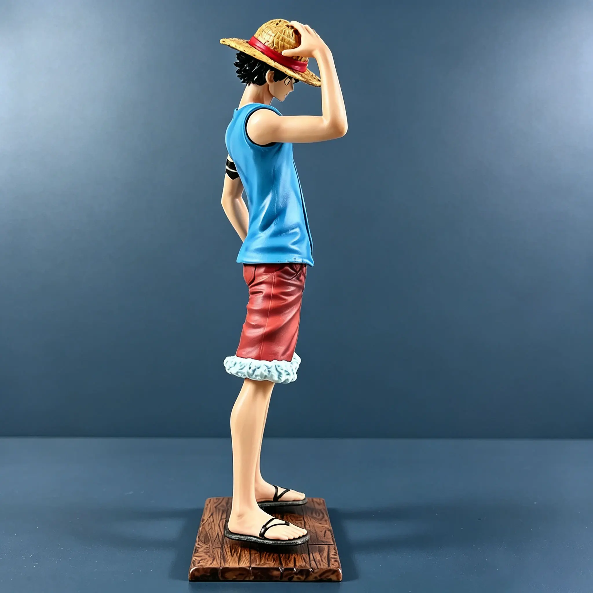 One Piece - Monkey D. Luffy (Classic Straw Hat Version) Statue - Image 4