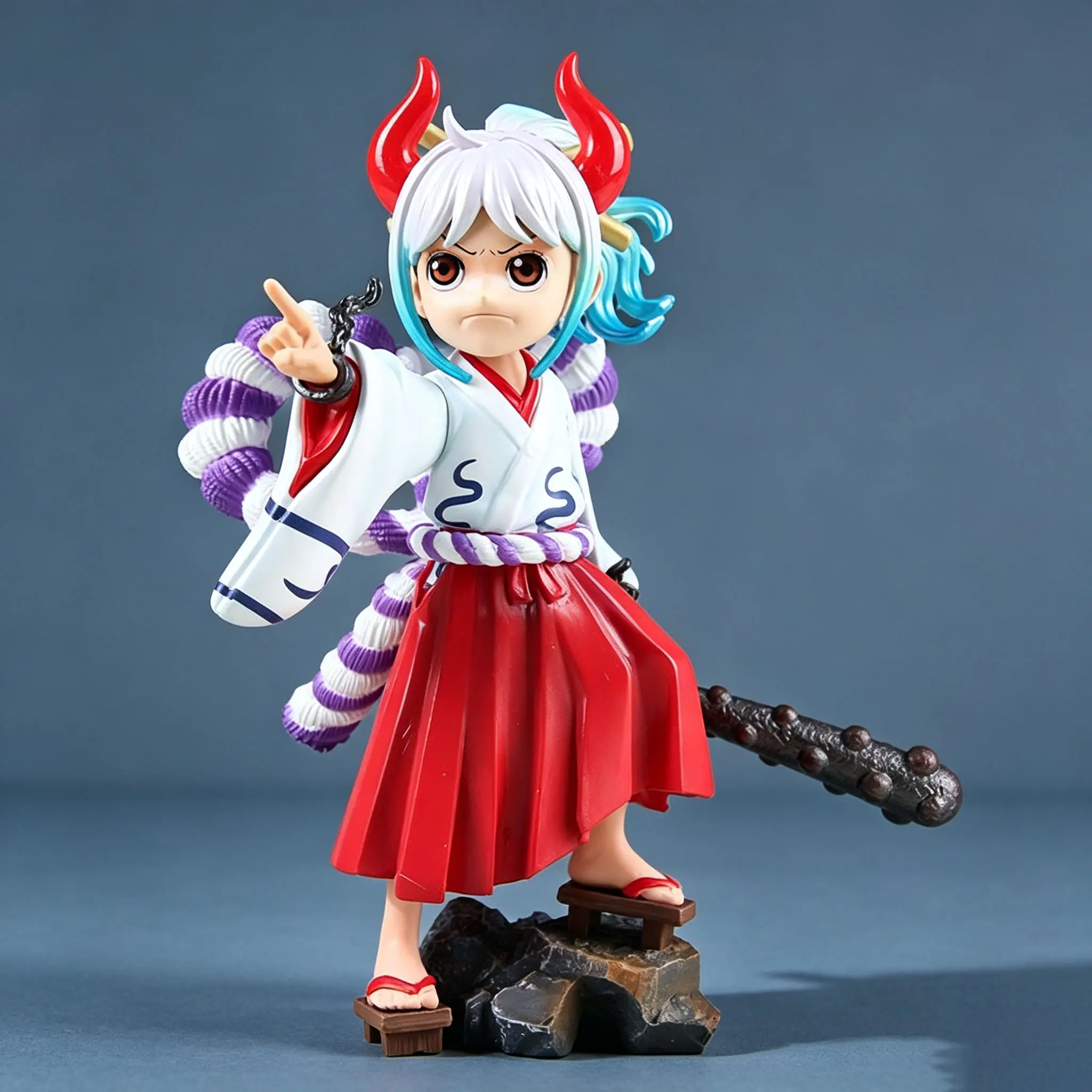 Buy One Piece Childhood Yamato Statue with Crypto at AnimeFigureHub