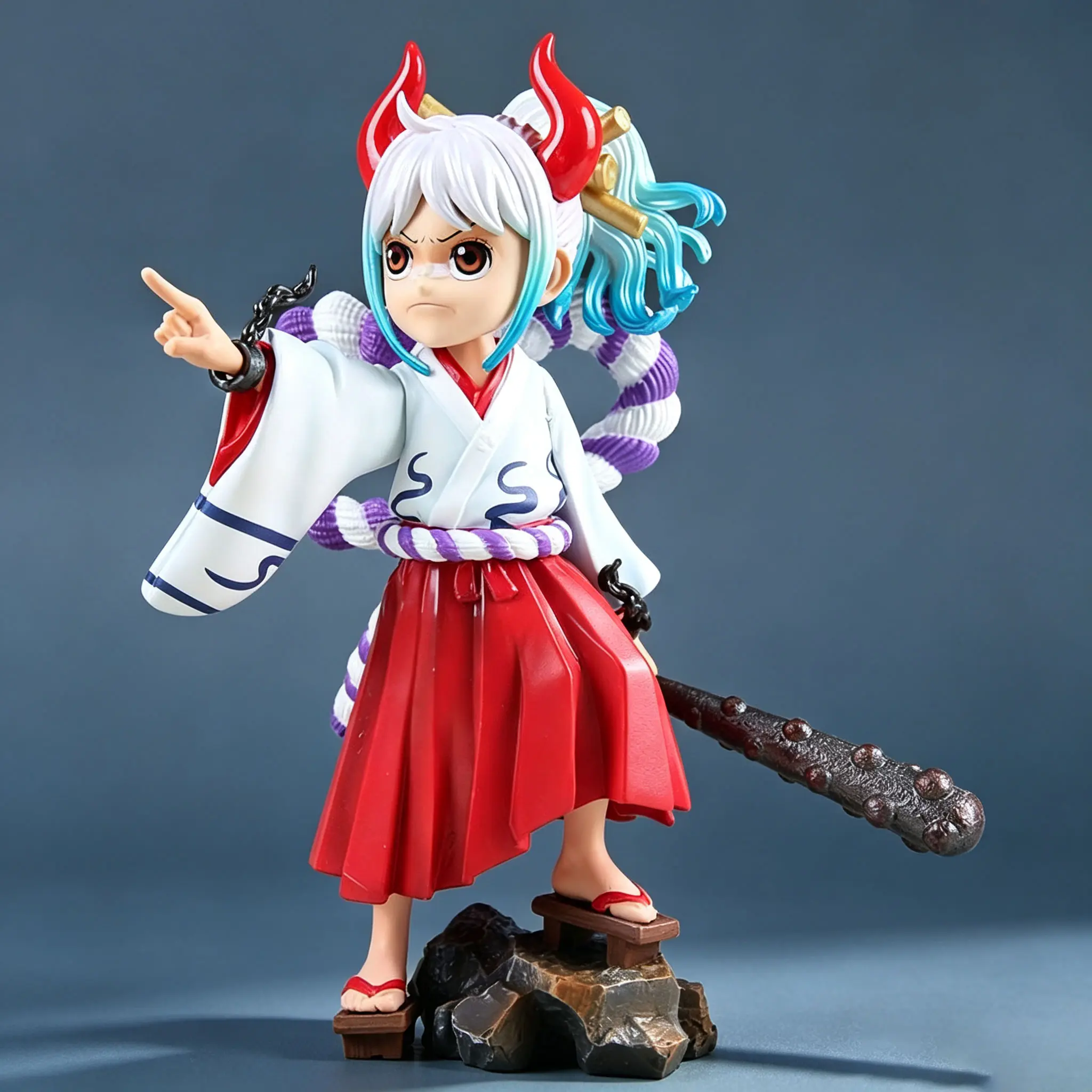 One Piece - Childhood Yamato (Young Ogre Princess Version) Statue - Image 4
